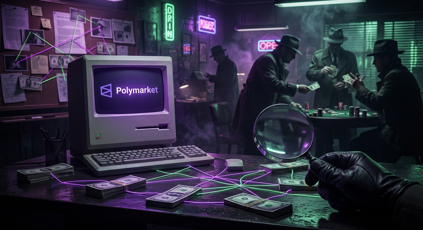 Ironie des Schicksals: Insider-Trading auf Polymarket – bei Markt über Insider-Trading