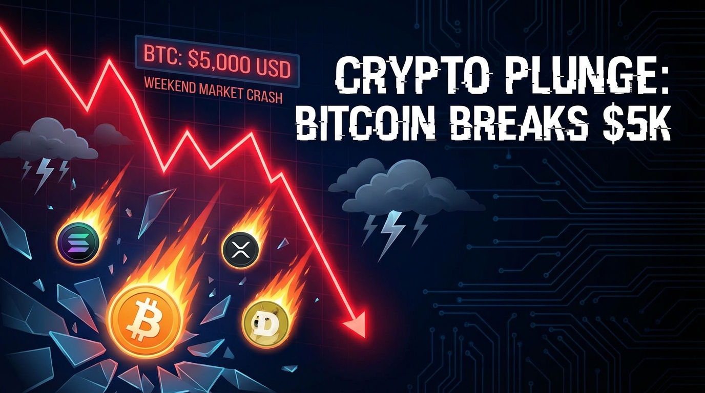Bitcoin crasht am Wochenende auf $65K – Altcoins bluten noch stärker