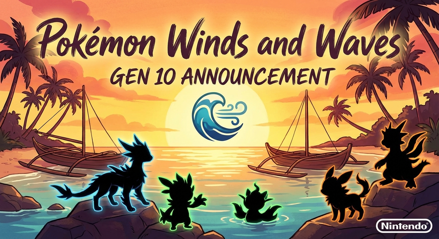 Pokémon Winds and Waves: Generation 10 entführt uns nach Südostasien
