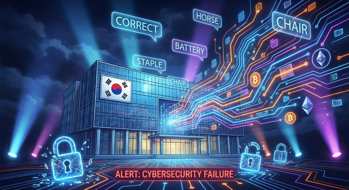 Südkoreas Steuerbehörde veröffentlicht Seed Phrases – $4,8 Mio. sofort gestohlen