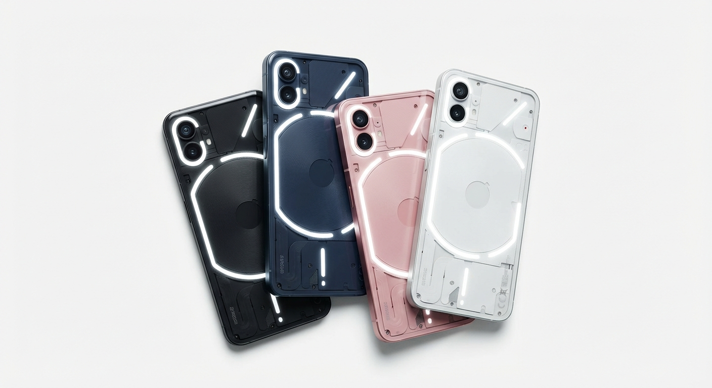 Nothing Phone 4A zeigt sich in vier Farben: MWC-Preview vor Donnerstag-Launch