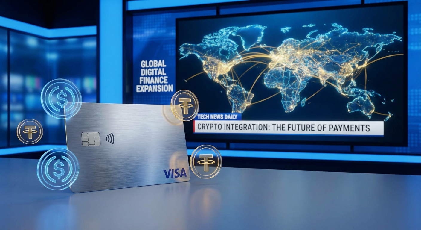Visa und Bridge planen Stablecoin-Karten in über 100 Ländern