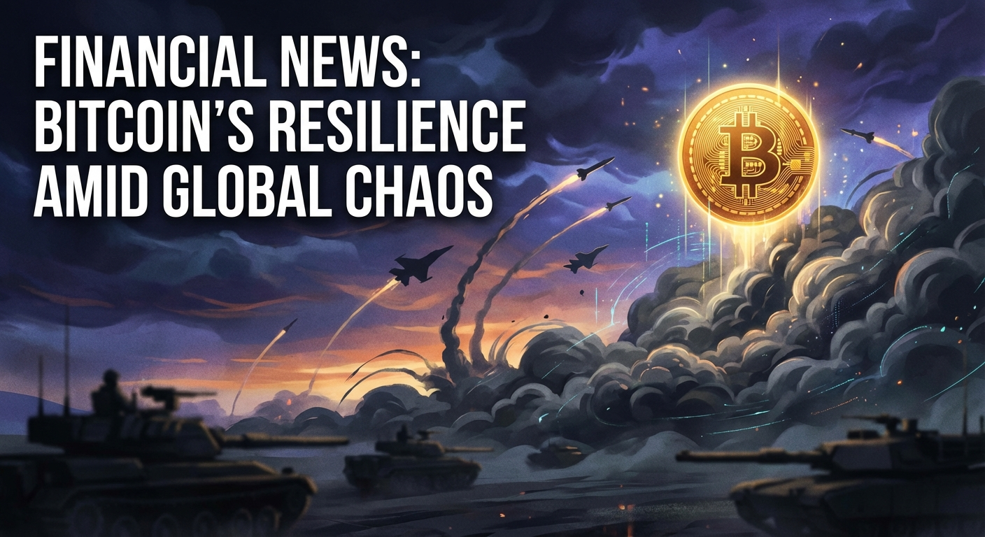 Bitcoin springt über $71.000: Krypto trotzt Nahost-Chaos während Aktien und Gold fallen