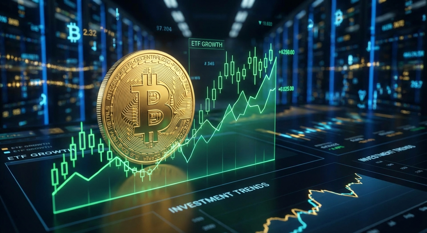 Bitcoin-Comeback: $1,45 Milliarden ETF-Zuflüsse in 5 Tagen – BTC marschiert Richtung $70k
