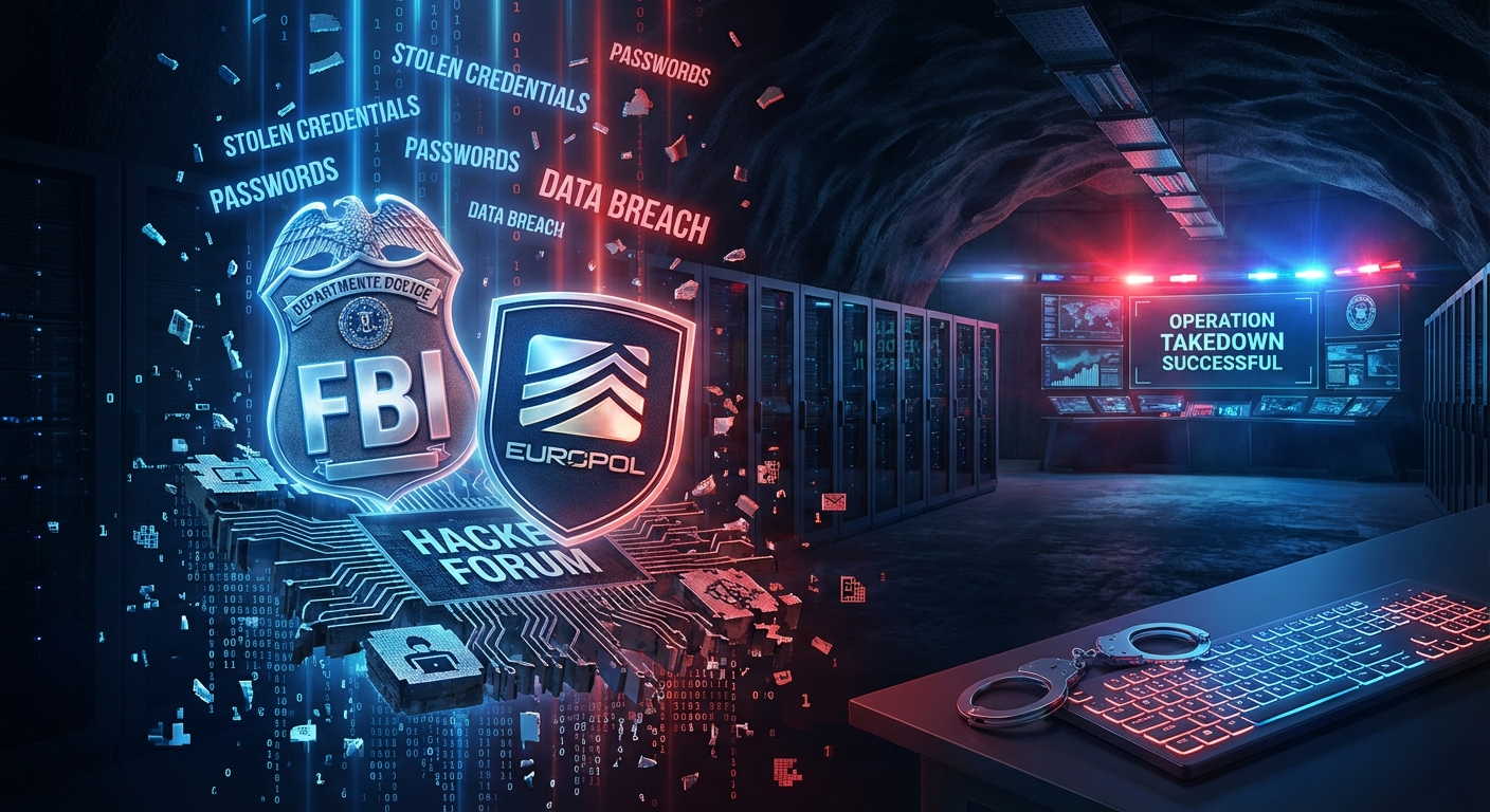 FBI und Europol zerschlagen LeakBase: Größtes Hacker-Forum mit 142.000 Mitgliedern offline