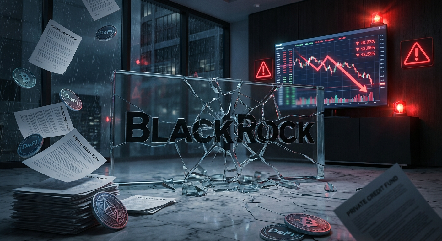 BlackRock Private Credit in der Krise: DeFi-Märkte unter Druck