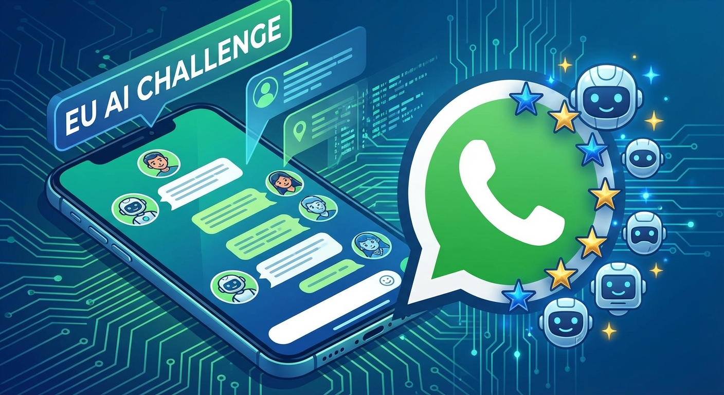 Meta öffnet WhatsApp für konkurrierende KI-Chatbots in der EU