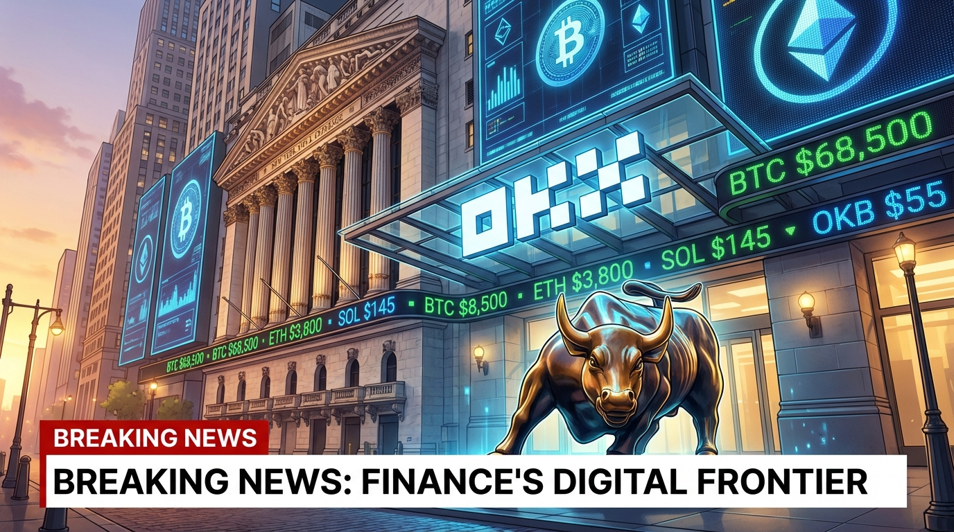 NYSE-Betreiber investiert in OKX – Bewertung: 25 Milliarden Dollar