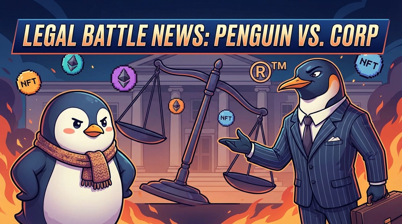 Original Penguin verklagt Pudgy Penguins – NFT-Marke vor Gericht