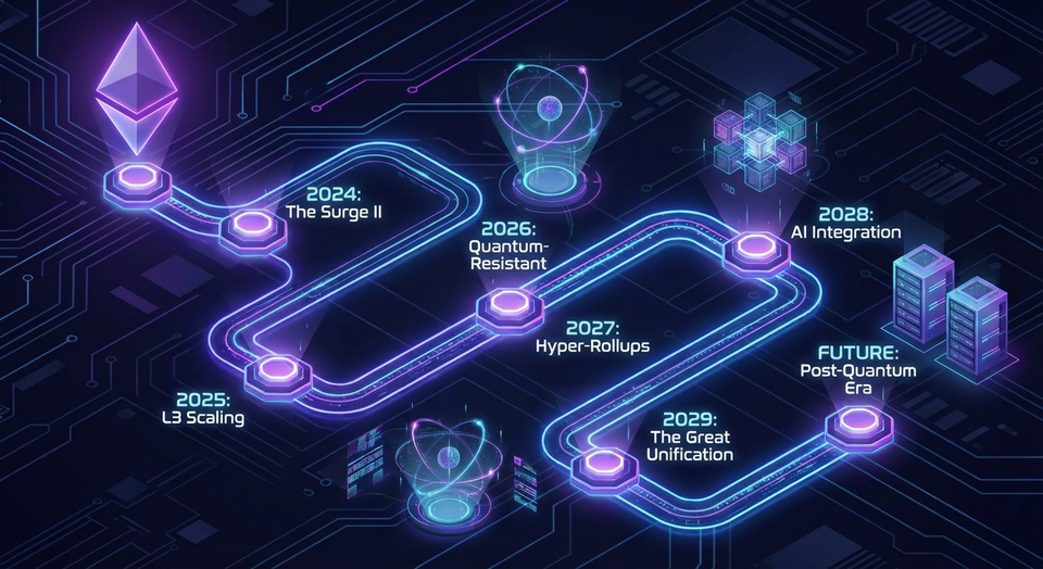 Ethereum legt Masterplan vor: Sieben Hard Forks bis 2029