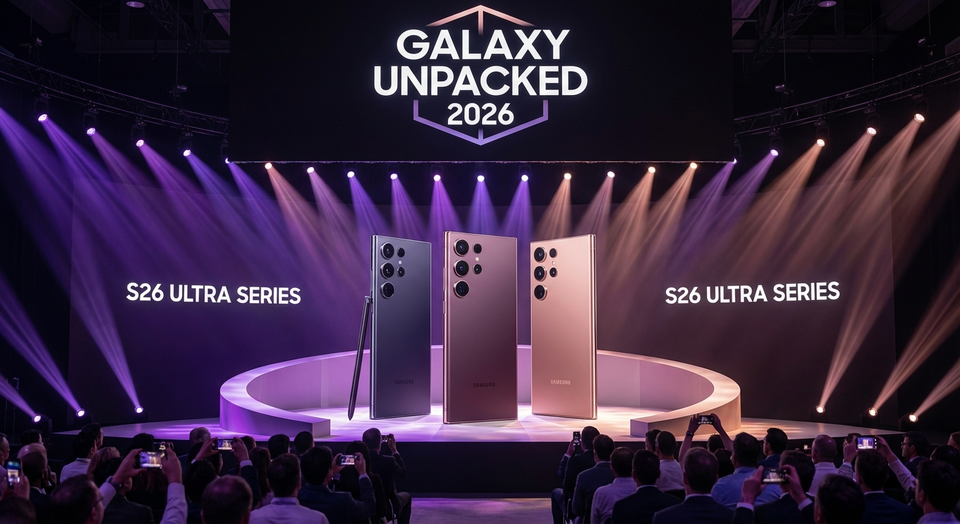 Galaxy Unpacked 2026: Samsung enthüllt S26, S26 Plus und S26 Ultra