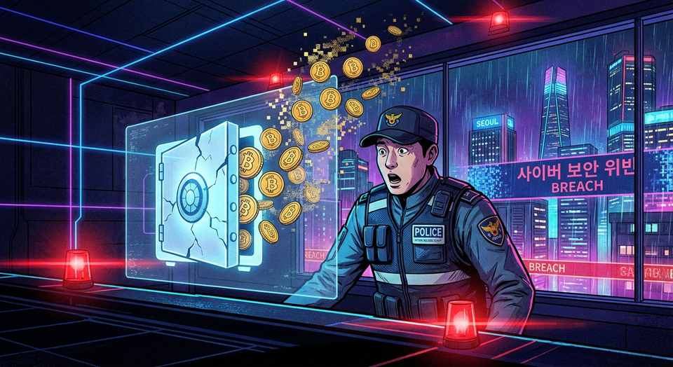 Südkoreanische Polizei verliert 1,4 Millionen Dollar in Bitcoin – durch eigene Inkompetenz