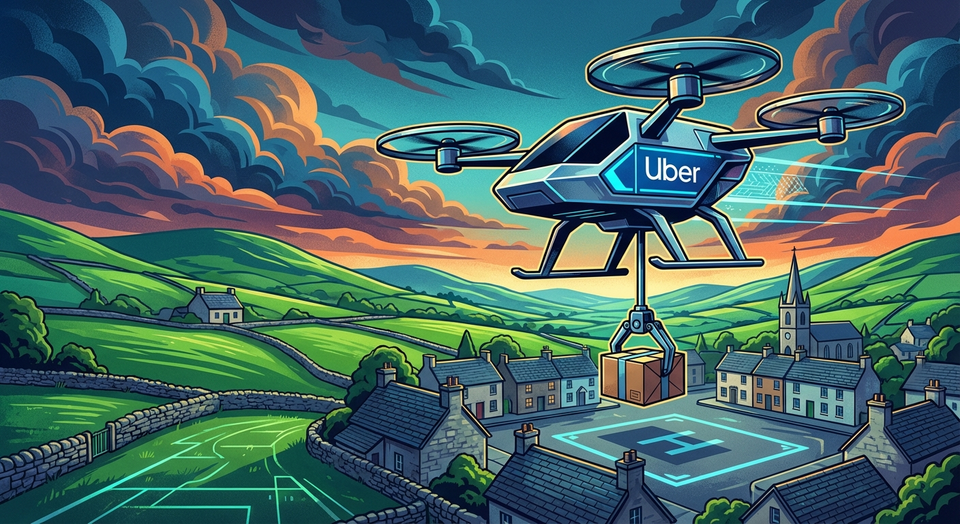 Uber startet Drohnenlieferung in Irland: Erstes europäisches Deployment mit Manna