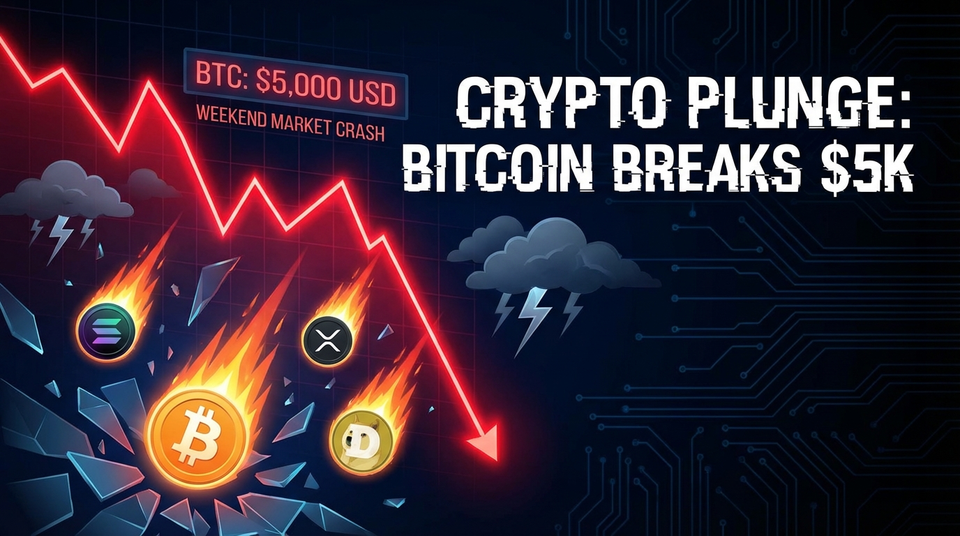 Bitcoin crasht am Wochenende auf $65K – Altcoins bluten noch stärker