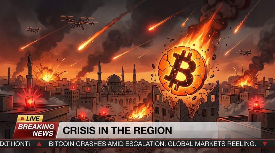 Iran schlägt zurück: Raketen auf US-Basen, Bitcoin crasht unter 63.000 Dollar