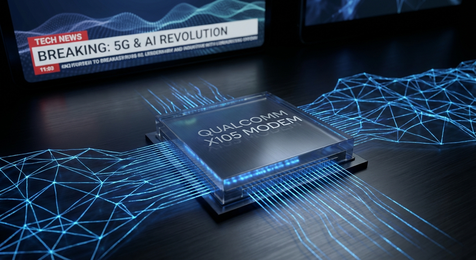 Qualcomm überspringt 20 Generationen: Das X105 5G-Modem ist da