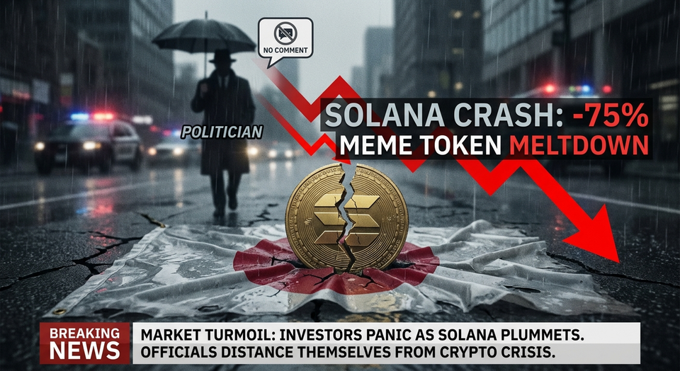 Japans Premierministerin distanziert sich von Solana Meme Coin nach 75% Crash