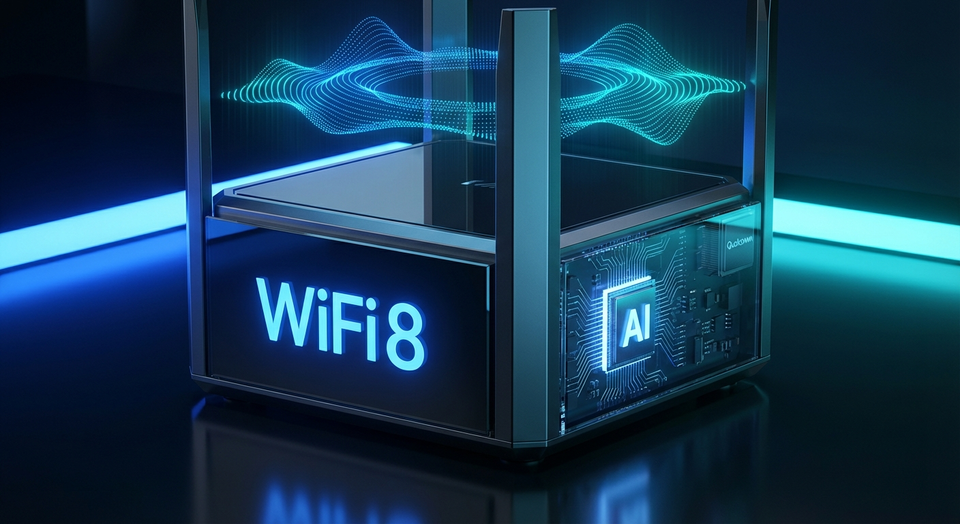 Qualcomm stellt "AI-native" WiFi 8 Portfolio vor: 10+ Gbps noch vor Standard-Ratifizierung