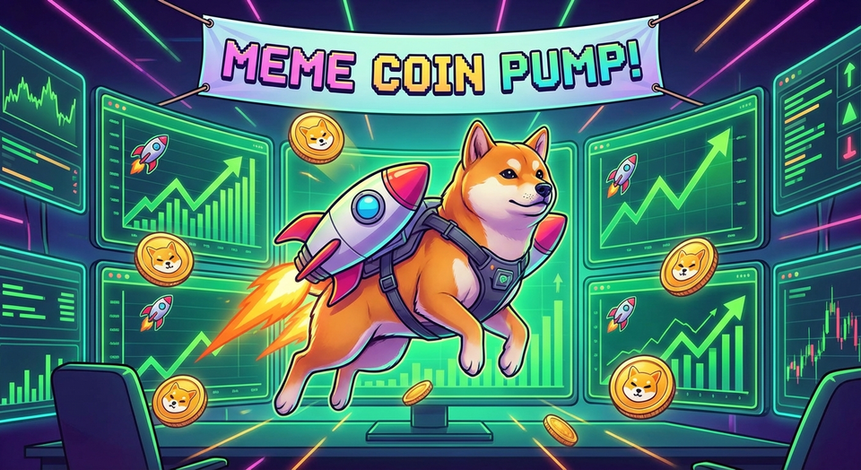Dogecoin explodiert um 15% – Meme-Coin führt Krypto-Rally an