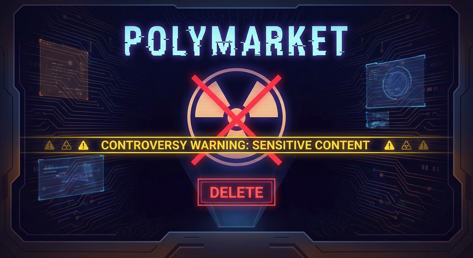 Polymarket löscht Atom-Wetten nach öffentlicher Empörung – Wo sind die Grenzen?