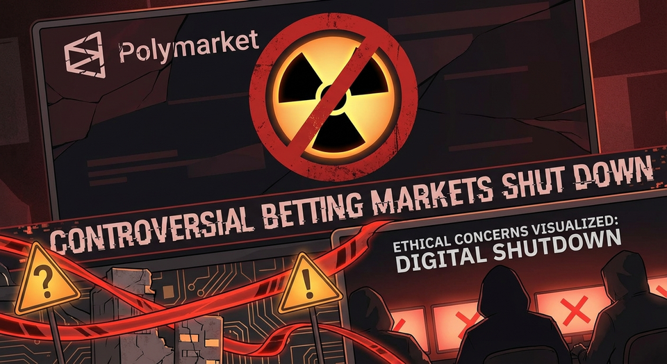 Polymarket entfernt Atomwaffen-Wettmärkte nach massivem Backlash
